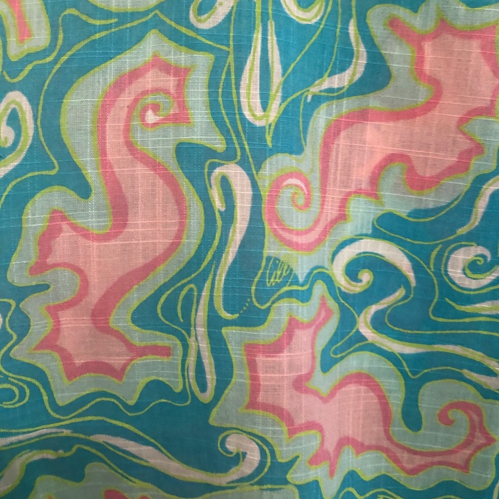 Lilly Pulitzer Seahorse Print Palazzo Pants - Picture 3 of 5